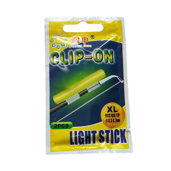 XL Surf Rod Clip-On GlowStick 20 Pack - Sark's Total Fishing