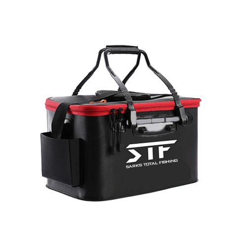 STF LIVE BAIT Storage Foldable Bucket - Sark's Total Fishing