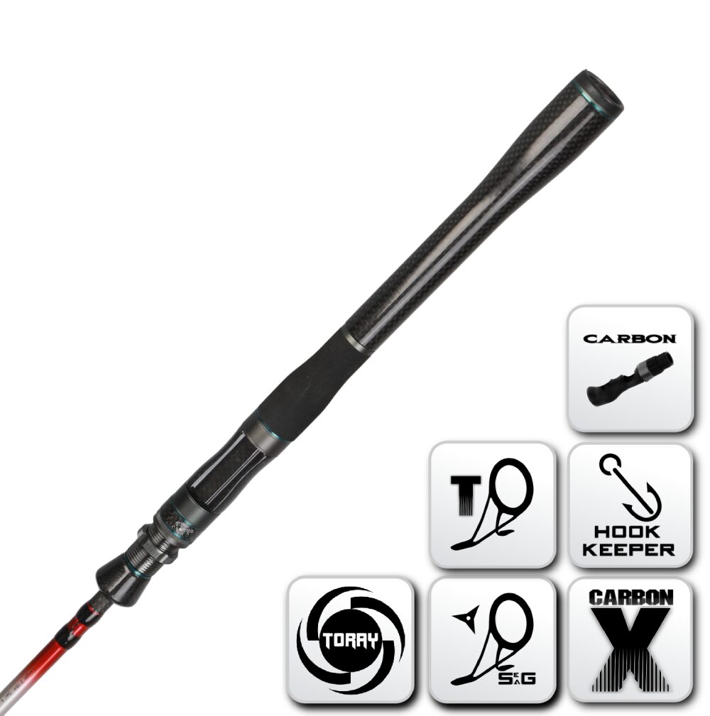STF CARBON SLAYER 4 S724ML 6-14LB Carbon Rod - Sark's Total Fishing
