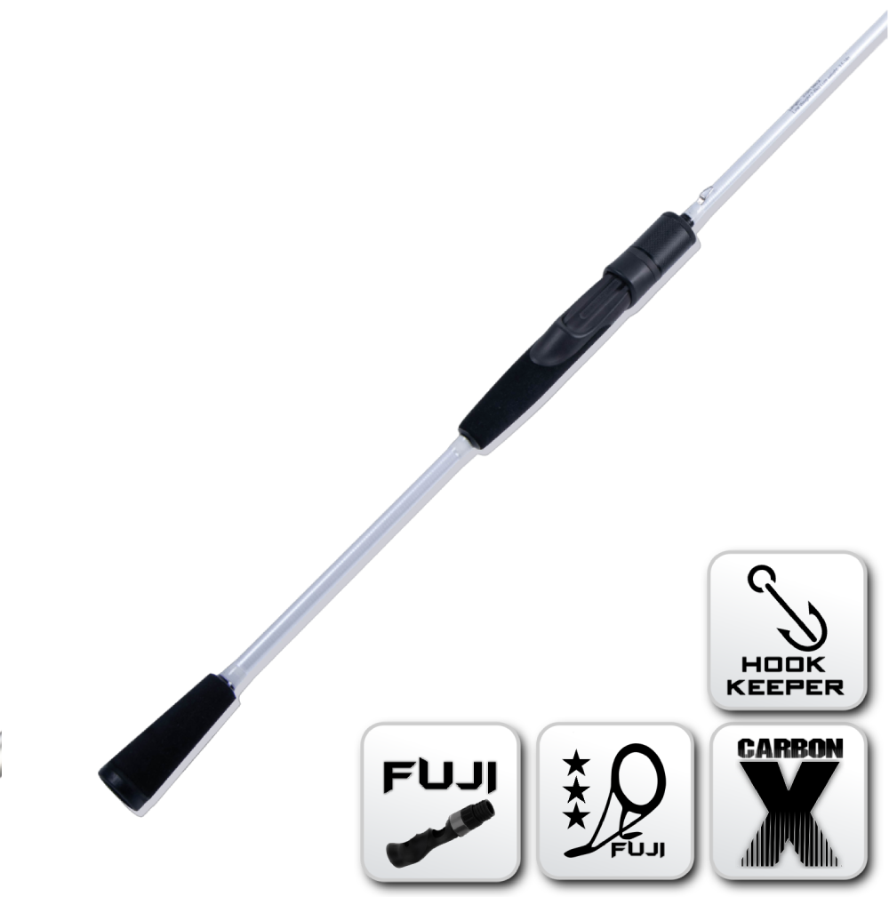 STF BlackLight Xalt S702L 2-6kg Deluxe Carbon Rod With Tube