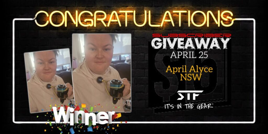 GIVEAWAY BANNER WINNER subscriber Alyce
