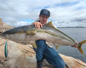 24kg KINGFISH on StickBait!